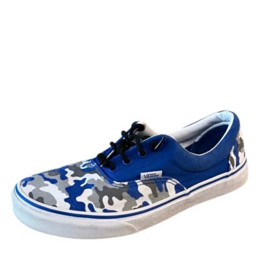 Vans Era Kids Shoes Blue‎ Shoes Size 6.5 Youth Low Top Sneakers Lace Up Unisex